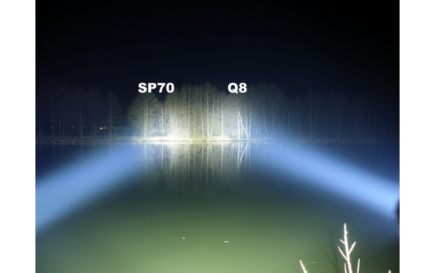 Sofirn SP70 (CREE XHP70.2, 5500 лм, 687 м, 2x26650 в комплекте) белый свет